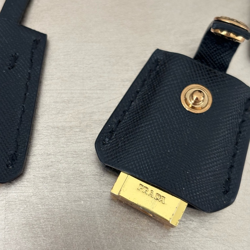 Prada Gold Lock and Keys Bag Charm Set - Picture 6 of 6